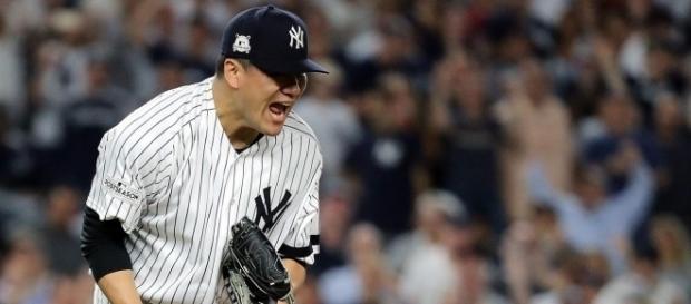 Tanaka salvó a las Yankees con una gran salida. Tanaka salvó a las Yankees con una gran salida.