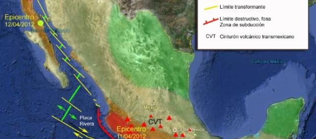 Zonas sísmicas de México: claves para los terremotos de 2012 y ... - wordpress.com Zonas sísmicas de México: claves para los terremotos de 2012 y ... - wordpress.com