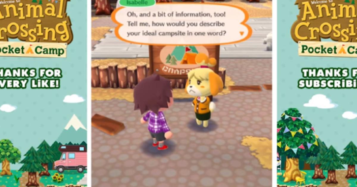 'Animal Crossing: Pocket Camp,' upcoming games