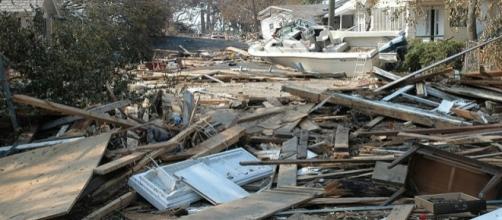 Hurricane damages (Image credit – Mark Wolfe – Wikimedia Commons)