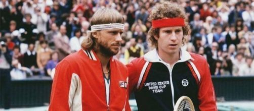 Bjorn Borg e John McEnroe alla fine degli anni '70