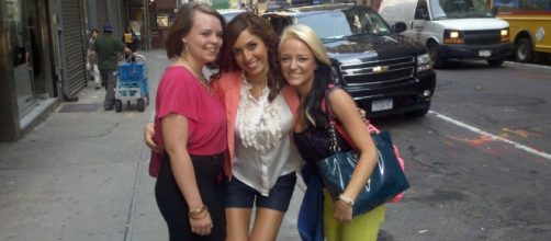Catelynn Lowell, Farrah Abraham, and Maci Bookout in NYC. [Photo via Twitter]