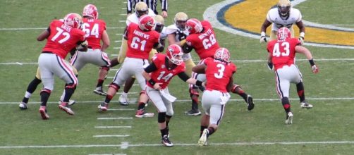 Georgia is ranked number one in the first College Football Playoff rankings - Thomson 20192 via Flickr