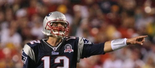 Tom Brady: QB of the New England Patriots. [Image source: Keith Allison/ Wikimedia Commons]