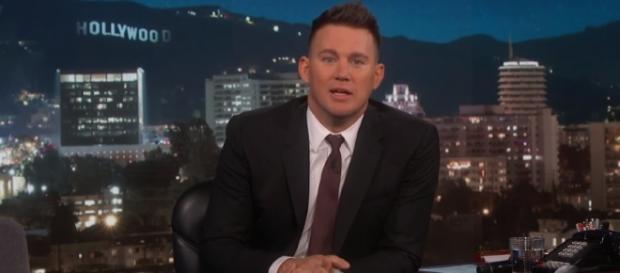 Channing Tatum takes over for Jimmy Kimmel Image Credits: Jimmy Kimmel Live/YouTube Screencap Channing Tatum takes over for Jimmy Kimmel Image Credits: Jimmy Kimmel Live/YouTube Screencap