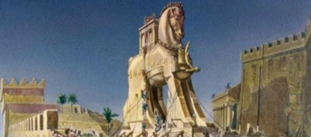 Il "cavallo di Troia" era una nave Il "cavallo di Troia" era una nave