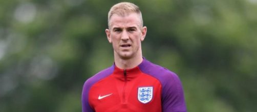 England goalkeeper Joe Hart while training with his national team in the past. (Image Credit :hfs Tga/Flickr)