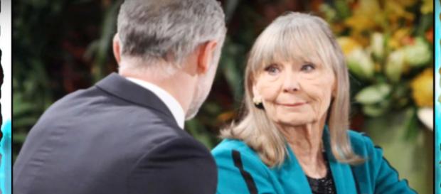 Dina is out of control without Graham. (Image via Y&R_CBS soaps YouTube screencap) Dina is out of control without Graham. (Image via Y&R_CBS soaps YouTube screencap)