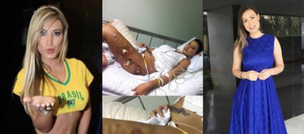 Em 2014, Andressa Urach passou por uma grande mudança em sua vida Em 2014, Andressa Urach passou por uma grande mudança em sua vida