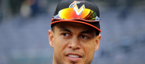 Giancarlo Stanton paced the majors in home runs and RBIs in 2017. Image Source: Flickr | Arturo Pardavila III Giancarlo Stanton paced the majors in home runs and RBIs in 2017. Image Source: Flickr | Arturo Pardavila III