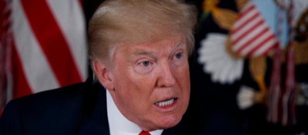 Presidente dos EUA, Donald Trump, durante coletiva, em Washington Presidente dos EUA, Donald Trump, durante coletiva, em Washington