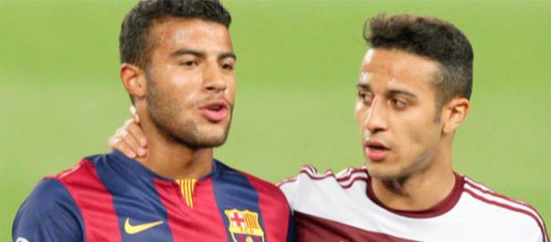 Rafinha, en la puerta de salida. Su hermano Thiago, podría volver Rafinha, en la puerta de salida. Su hermano Thiago, podría volver