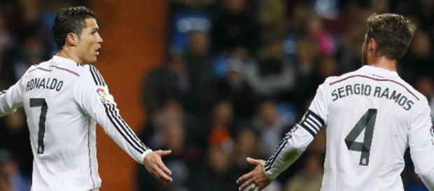Se enoja el capitán del Real Madrid con CR7 Se enoja el capitán del Real Madrid con CR7