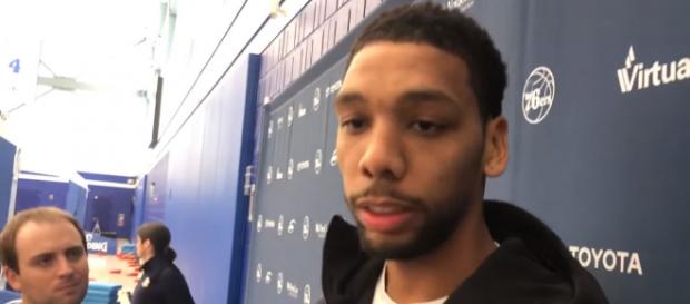 The embattled Jahlil Okafor ready to leave Philadelphia (via YouTube - NBA on ESPN) The embattled Jahlil Okafor ready to leave Philadelphia (via YouTube - NBA on ESPN)