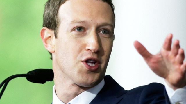 Nella foto Mark Zuckerberg, CEO e founder di facebook Inc.