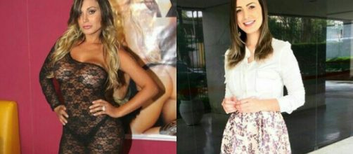 Andressa Urach antes e depois: a loira agora frequenta a Igreja Universal