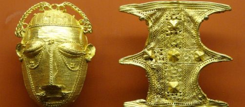 Gold ornaments (Image credit Daderot, Wikimedia Commons)