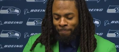 Richard Sherman is out for the season. -- YouTube screen capture / Seattle Seahawks
