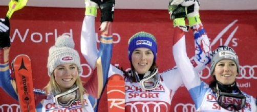 Slalom Levi, risultati e classifica femminile (foto - repubblica.it ap)