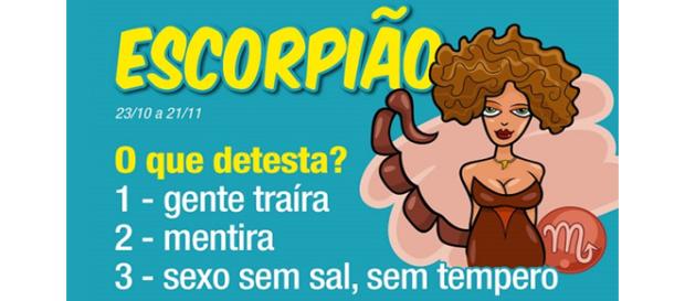 Conhecido por ser o signo mais “quente” na hora dos prazeres da cama, o escorpiano gosta de sexo “caliente” Conhecido por ser o signo mais “quente” na hora dos prazeres da cama, o escorpiano gosta de sexo “caliente”