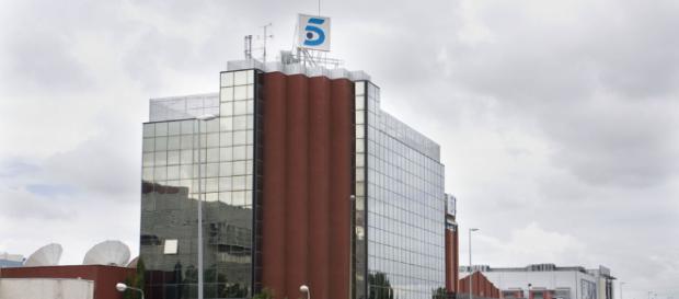 El edificio de principal de Telecinco. El edificio de principal de Telecinco.