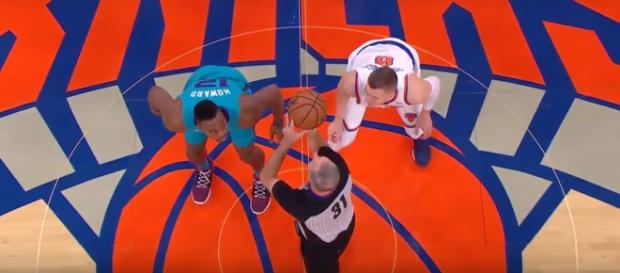 Kristaps Porzingis could play for the Knicks when they host the Kings -- Ximo Pierto via YouTube Kristaps Porzingis could play for the Knicks when they host the Kings -- Ximo Pierto via YouTube