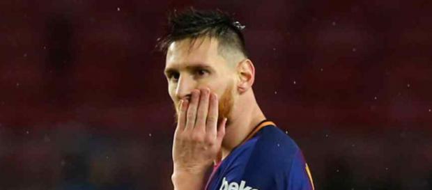 Leo Messi está dificultando para o Barça Leo Messi está dificultando para o Barça