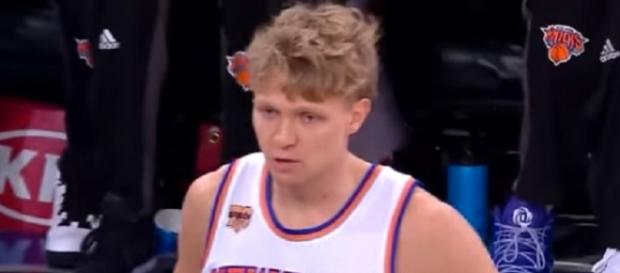 Mindaugas Kuzminskas averaged 6.3 points last season with Knicks (Image Credit: FreeDawkins/YouTube) Mindaugas Kuzminskas averaged 6.3 points last season with Knicks (Image Credit: FreeDawkins/YouTube)