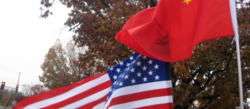 American and Chinese flags - futureatlas via Flickr.com