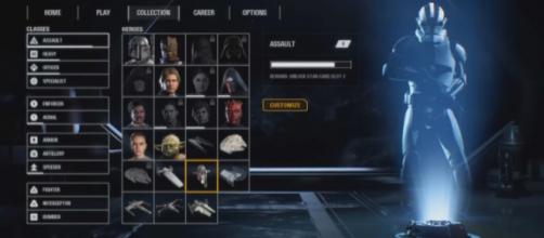 A screenshot from 'Star Wars Battlefront 2' - YouTube/jackfrags