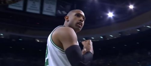 Celtics center Al Horford scored 21 points in a big win over the Raptors. [Image Credit: FreeDawkins/YouTube]