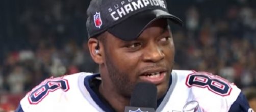 Martellus Bennett won a Super Bowl ring with New England last season. (Image Credit: NFL Network/YouTube)