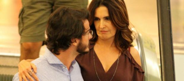 Fátima Bernardes não comparece ao aniversário do namorado Fátima Bernardes não comparece ao aniversário do namorado