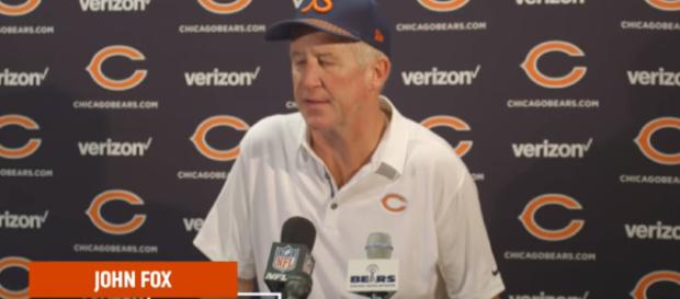 John Fox Chicago bears - image credit - Chicago Bears | YouTube John Fox Chicago bears - image credit - Chicago Bears | YouTube