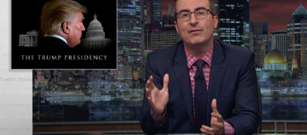 John Oliver takes on Trump again Image credits: Last Week Tonight with John Oliver/YouTube Screencap John Oliver takes on Trump again Image credits: Last Week Tonight with John Oliver/YouTube Screencap