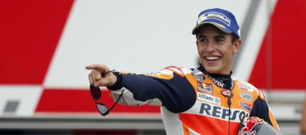 Marc Márquez durante una carrera Marc Márquez durante una carrera