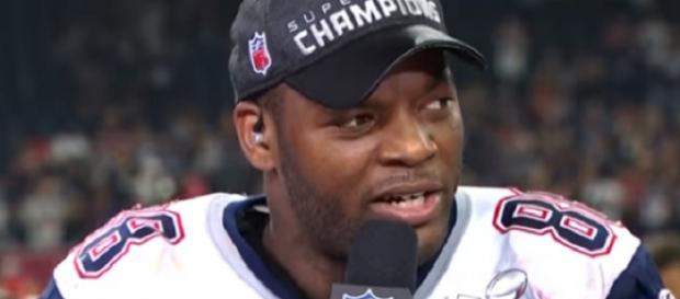 Martellus Bennett won a Super Bowl ring with New England last season. (Image Credit: NFL Network/YouTube) Martellus Bennett won a Super Bowl ring with New England last season. (Image Credit: NFL Network/YouTube)