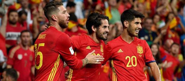 Ramos, Isco e Asensio: juntos no Real e na Espanha Ramos, Isco e Asensio: juntos no Real e na Espanha