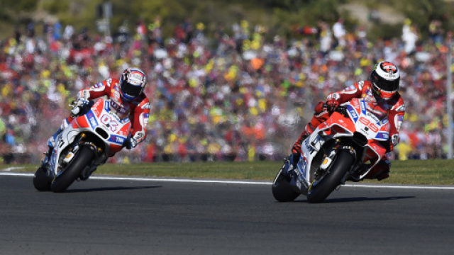 Dopo Valencia Ducati scende in pista per preparare la stagione 2018