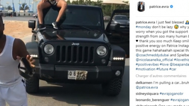 Patrice Evra continue ses vidéos loufoques (DR)