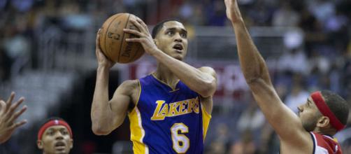 Los Angeles guard Jordan Clarkson on his way out? - (Image Credit: Keith Allison/Wikimedia Commons)