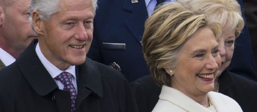 Bill and Hillary Clinton [image courtesy United States Marine Corps wikimedia commons]