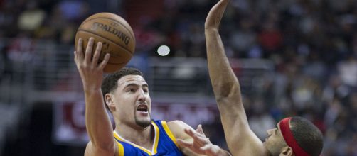 Klay Thompson is averaging 21.1 points, 3.8 rebounds and 2.6 assists this season (Image Credit: Keith Allison/WikiCommons)