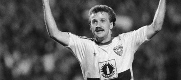 Fritz Walter im Trikot des VfB Stuttgarts Fritz Walter im Trikot des VfB Stuttgarts