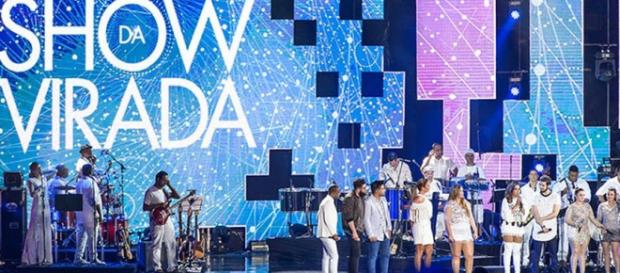 "Show da Virada" da Rede Globo "Show da Virada" da Rede Globo
