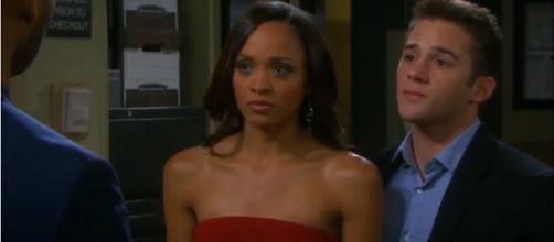 Days of our Lives Lani and JJ. (Image via YouTube screengrab/NBC)