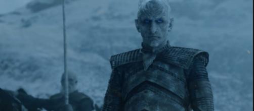The Night King and his army of White Walkers invade The North in "Game of Thrones" season 8. [Image Credit:Talking Thrones/YouTube]
