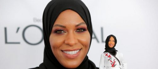 First hijab-wearing Barbie Doll to honor US fencer Ibtihaj Muhammad [image credit: Reuters/Youtube screencap]