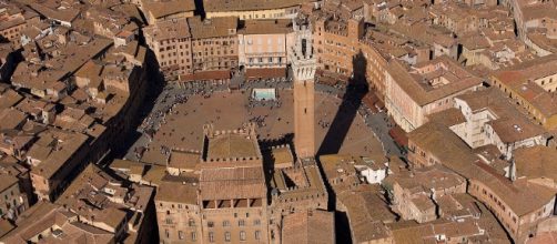 Il centro di Siena dove il corpo di David Rossi è stato ritrovato