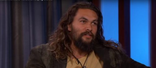 Jason Momoa talks about the possible connection between Aquaman and Superman. [Jimmy Kimmel Live/YouTube screencap]